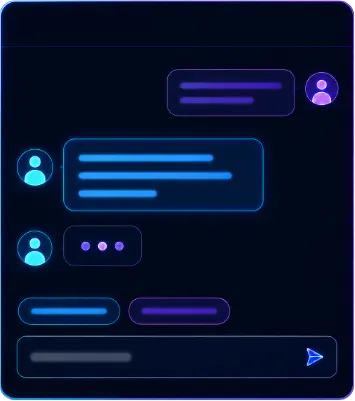 AI chatbot conversation