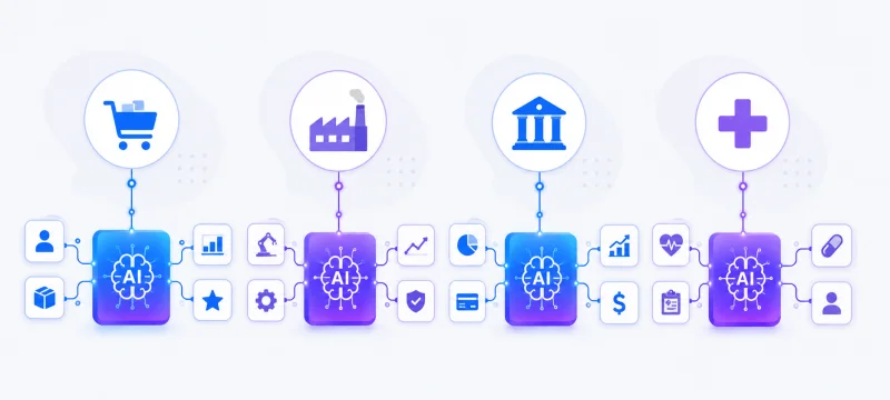 Contoh penggunaan nyata Custom AI Software di berbagai industri bisnis Indonesia